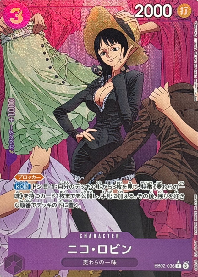 Nico Robin card art