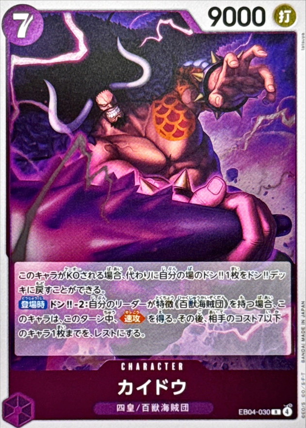 Kaido card art