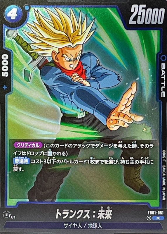 Trunks : Future card art
