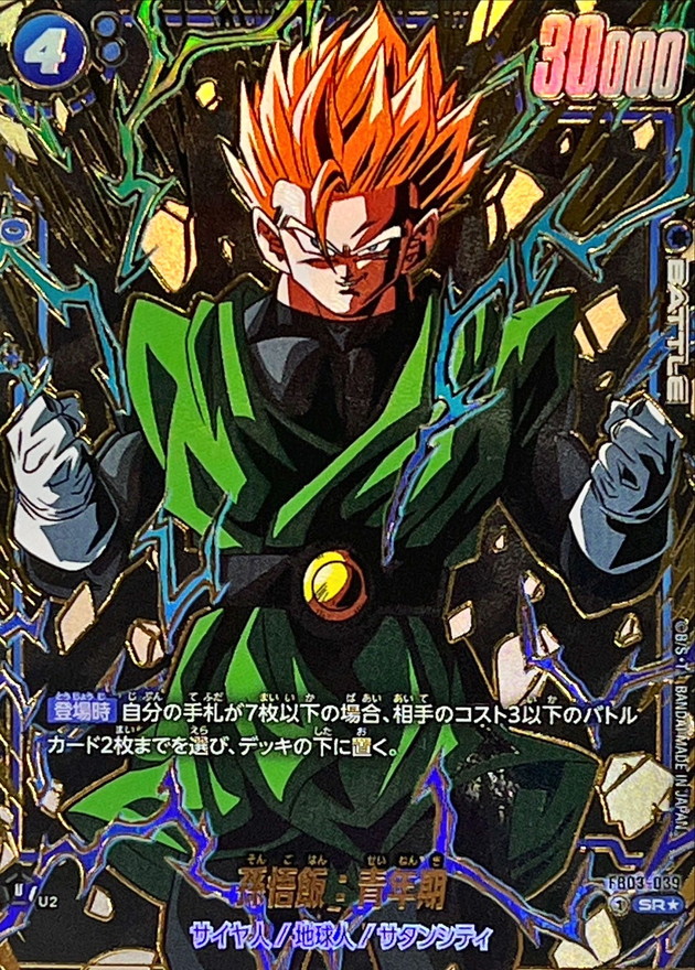 Son Gohan : Adolescence card art