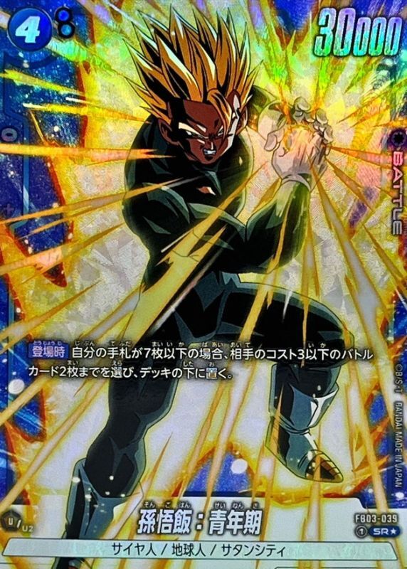 Son Gohan : Adolescence card art