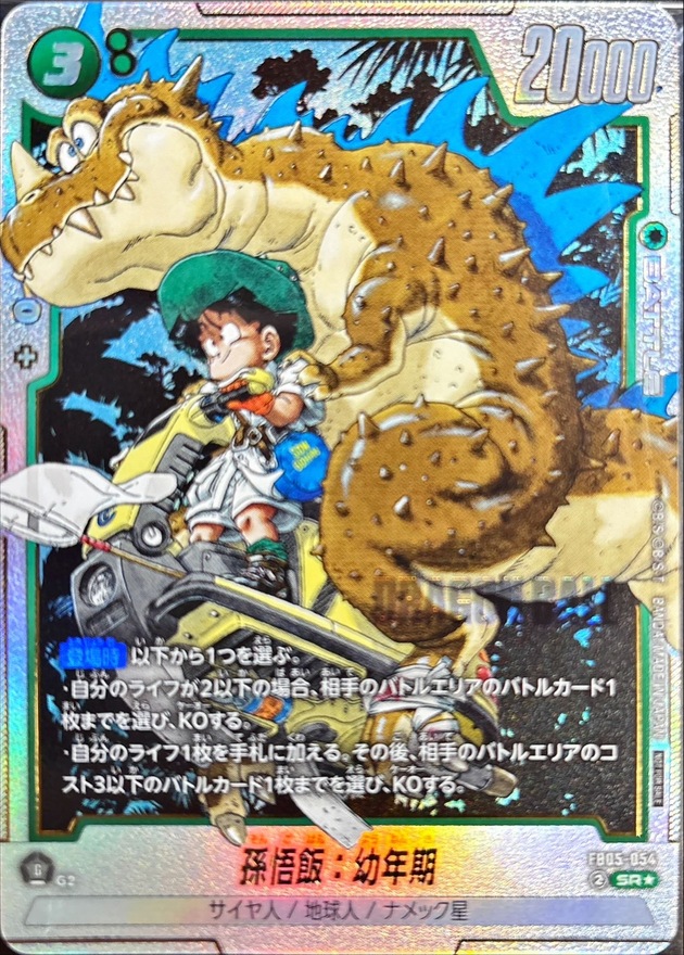 Son Gohan : Youth card art