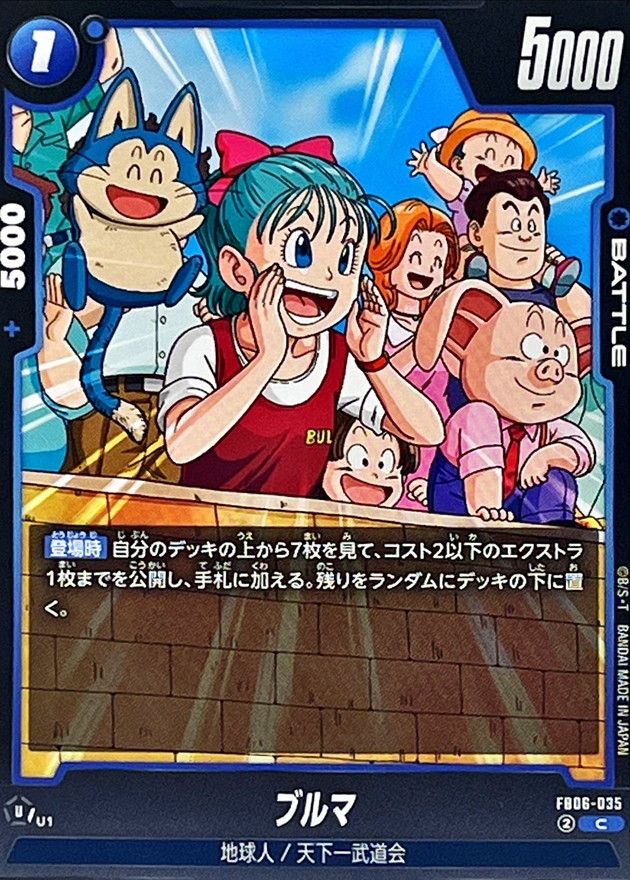 Bulma card art