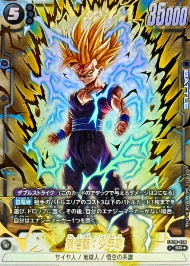 孫悟飯:少年期() card art