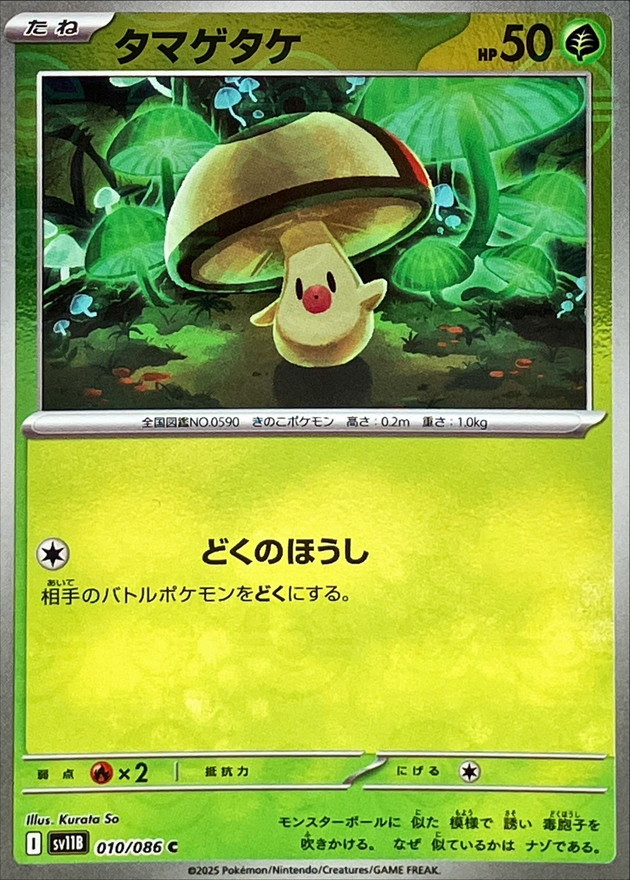 タマゲタケ(モンスターボール)